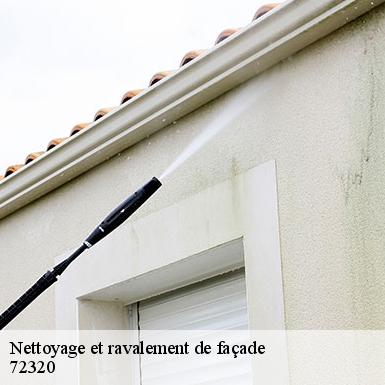 Nettoyage et ravalement de façade  72320